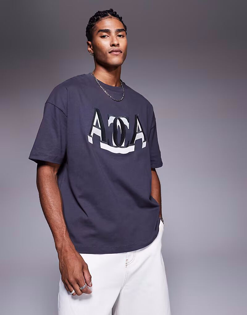 Футболка свободного кроя ASOS DESIGN с вышивкой спереди в стиле университета в угольно-сером цвете
Футболка свободного кроя ASOS DESIGN с вышивкой спереди в стиле университета в угольно-сером цвете