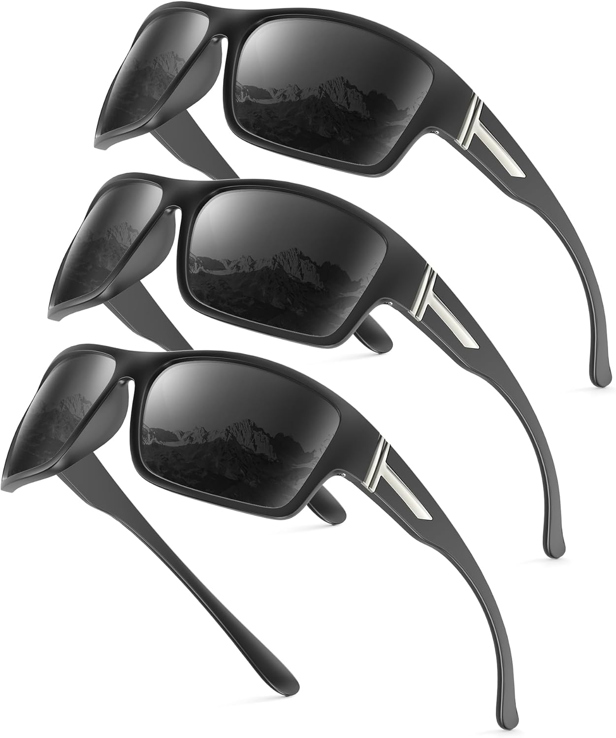 Поляризованные солнцезащитные очки KALIYADI для мужчин и женщин, спортивные солнцезащитные очки: поляризованные солнцезащитные очки для мужчин и женщин с защитой UV400 для рыбалки и гольфа, A01-black+black+black
Поляризованные солнцезащитные очки KALIYADI для мужчин и женщин, спортивные солнцезащитные очки: поляризованные солнцезащитные очки для мужчин и женщин с защитой UV400 для рыбалки и гольфа, A01-black+black+black