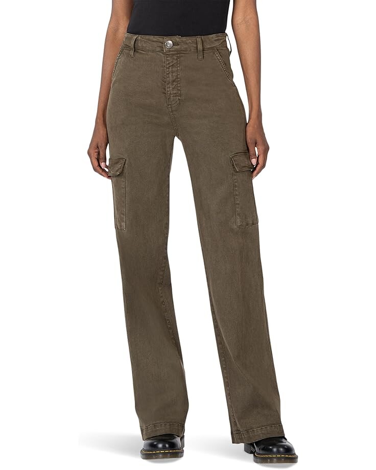Джинсы KUT from the Kloth Miller High-Rise-Wide Leg Pants with Cargo Pockets in Olive, оливковый
Джинсы KUT from the Kloth Miller High-Rise-Wide Leg Pants with Cargo Pockets in Olive, оливковый