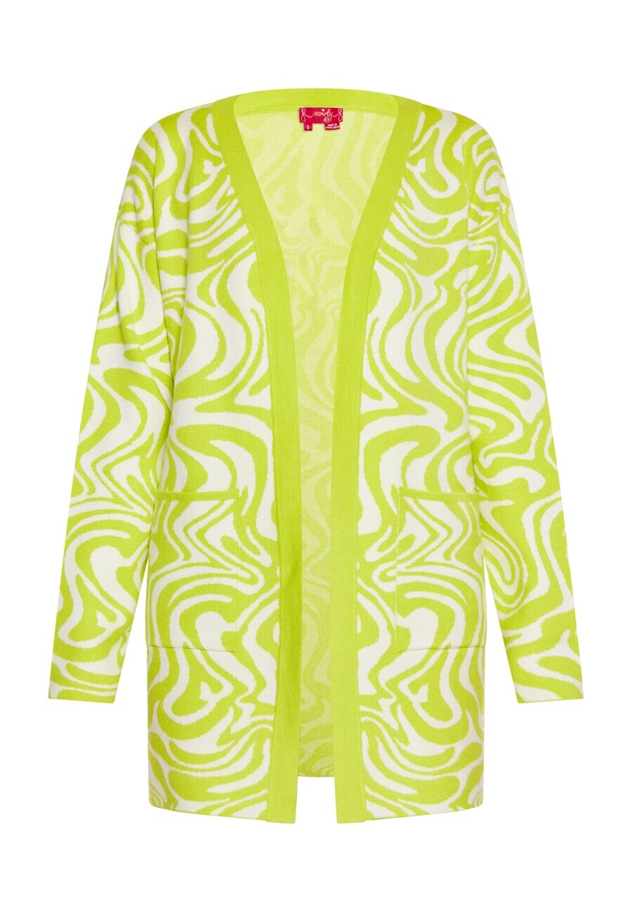 Вязаный кардиган Swirly, зеленый
Вязаный кардиган Swirly, зеленый