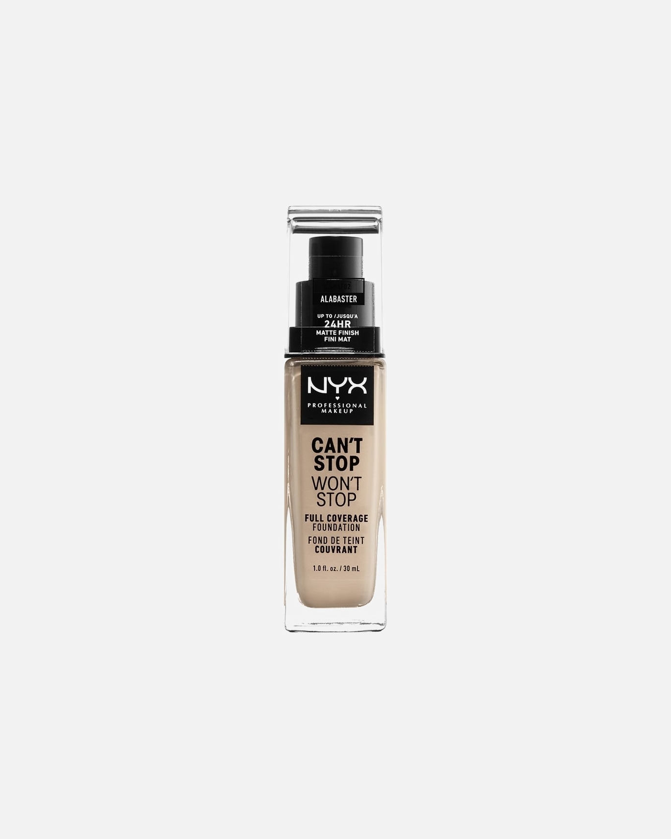 Тональный крем Nyx Professional Makeup, cswsf02 - alabaster, 30 мл
Тональный крем Nyx Professional Makeup, cswsf02 - alabaster, 30 мл