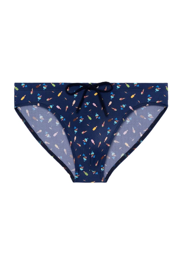 Плавки-Шорты со шнурком Hom, синий 
Плавки-Шорты со шнурком Hom, синий