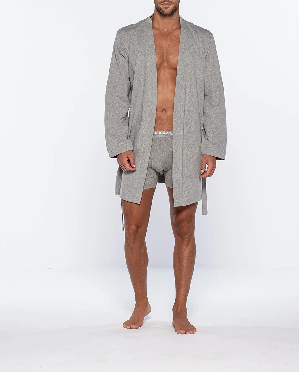 Мужской трикотажный халат Punto Blanco, серый
Мужской трикотажный халат Punto Blanco, серый