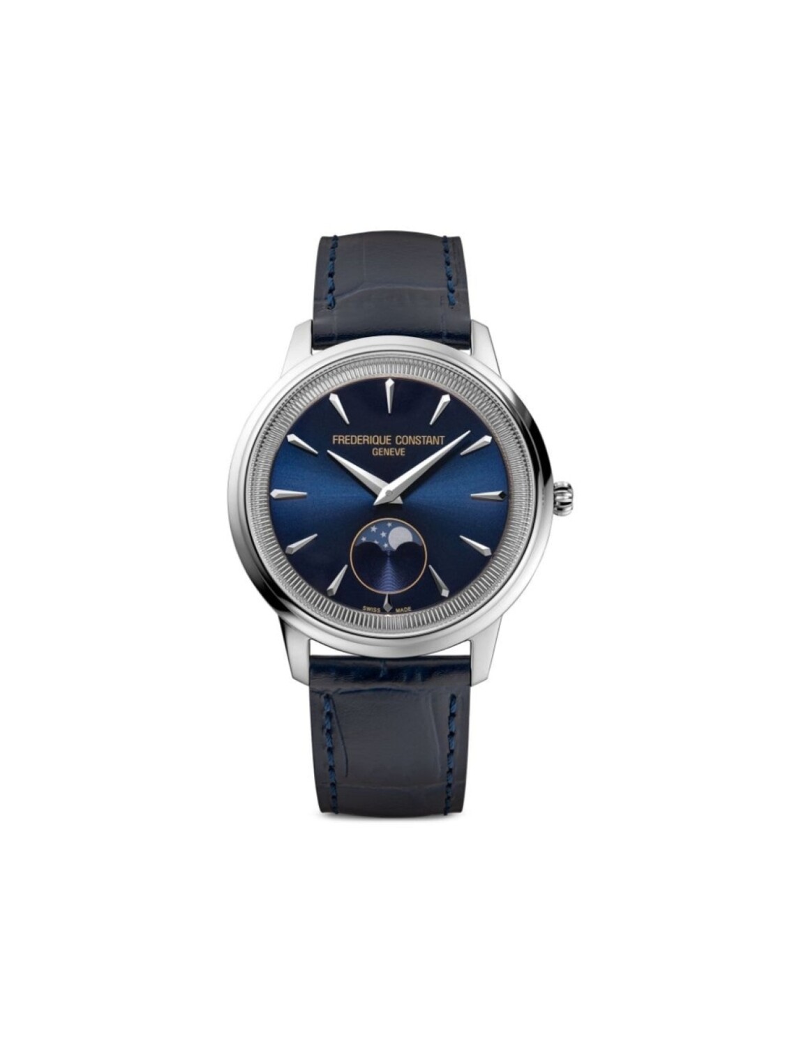 Наручные часы Classics Moneta Moonphase 37 мм Frederique Constant, синий
Наручные часы Classics Moneta Moonphase 37 мм Frederique Constant, синий