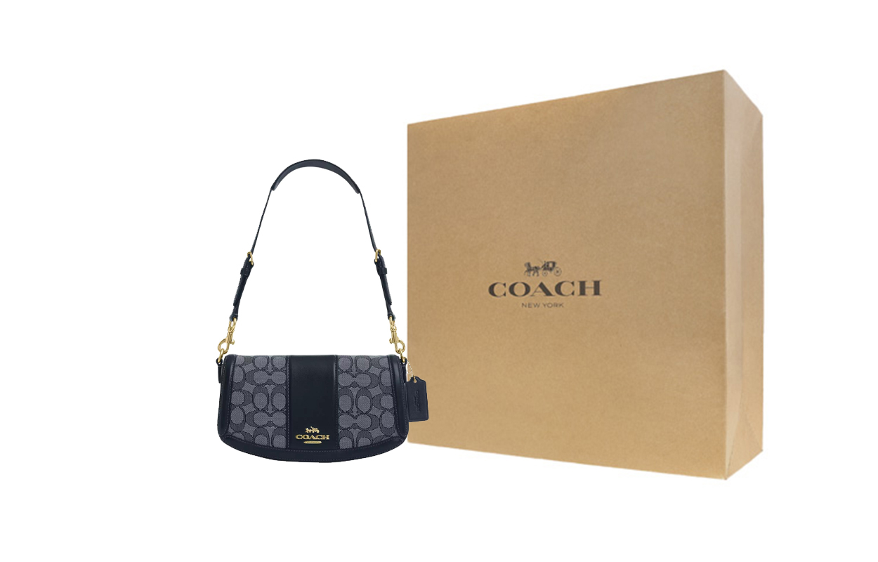 COACH Кожаная сумка Андреа с жаккардом Средний размер Женская наплечная сумка Полуночно-морской синий
COACH Кожаная сумка Андреа с жаккардом Средний размер Женская наплечная сумка Полуночно-морской синий