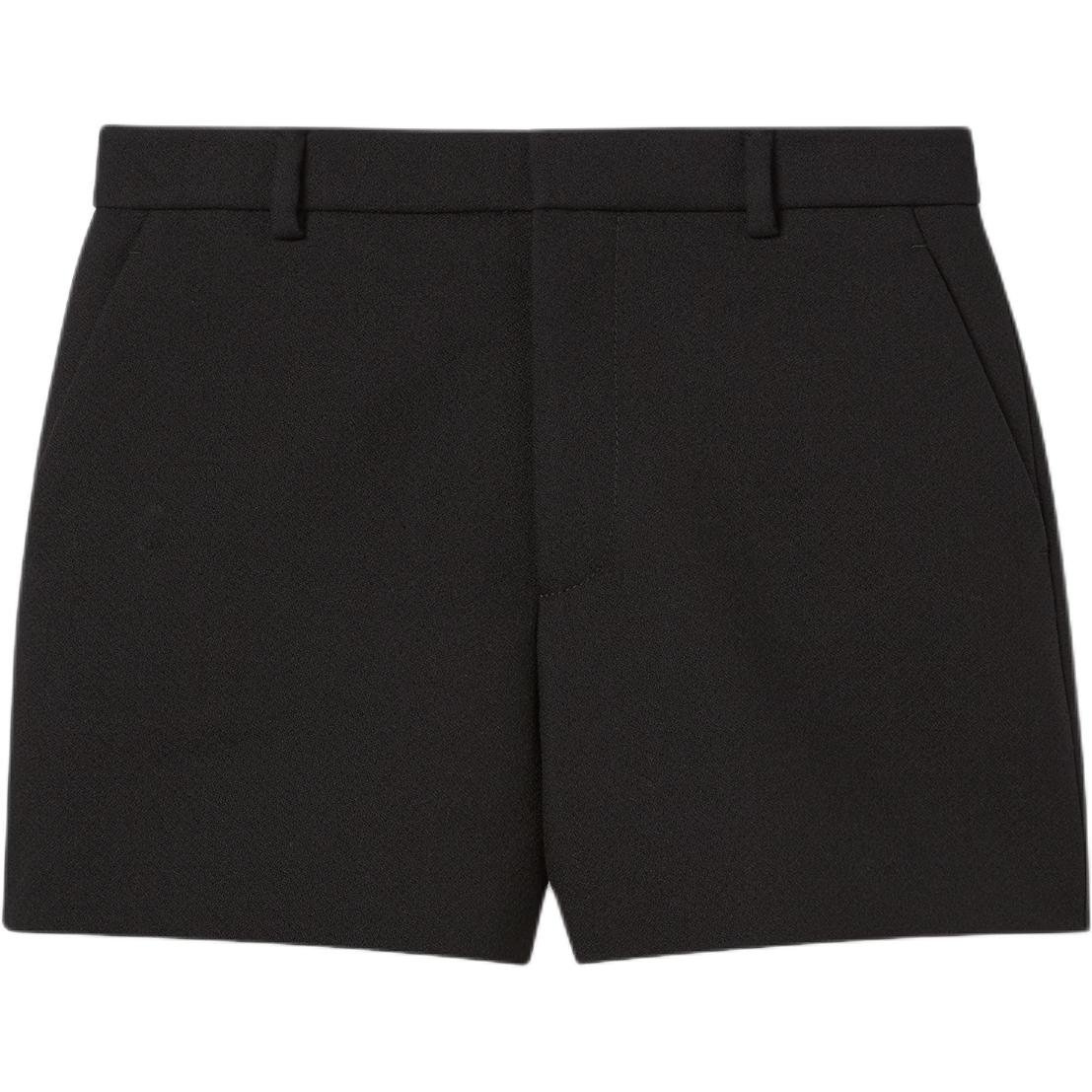 Шерстяные шорты Sablé с вышивкой GUCCI, черный
Шерстяные шорты Sablé с вышивкой GUCCI, черный