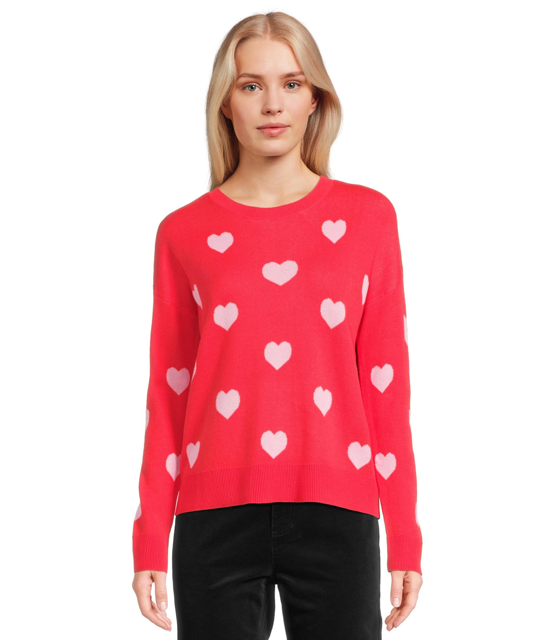 Свитер Lilly Pulitzer Tensley Sweater, Rococo Red Hearts Jacquard
Свитер Lilly Pulitzer Tensley Sweater, Rococo Red Hearts Jacquard