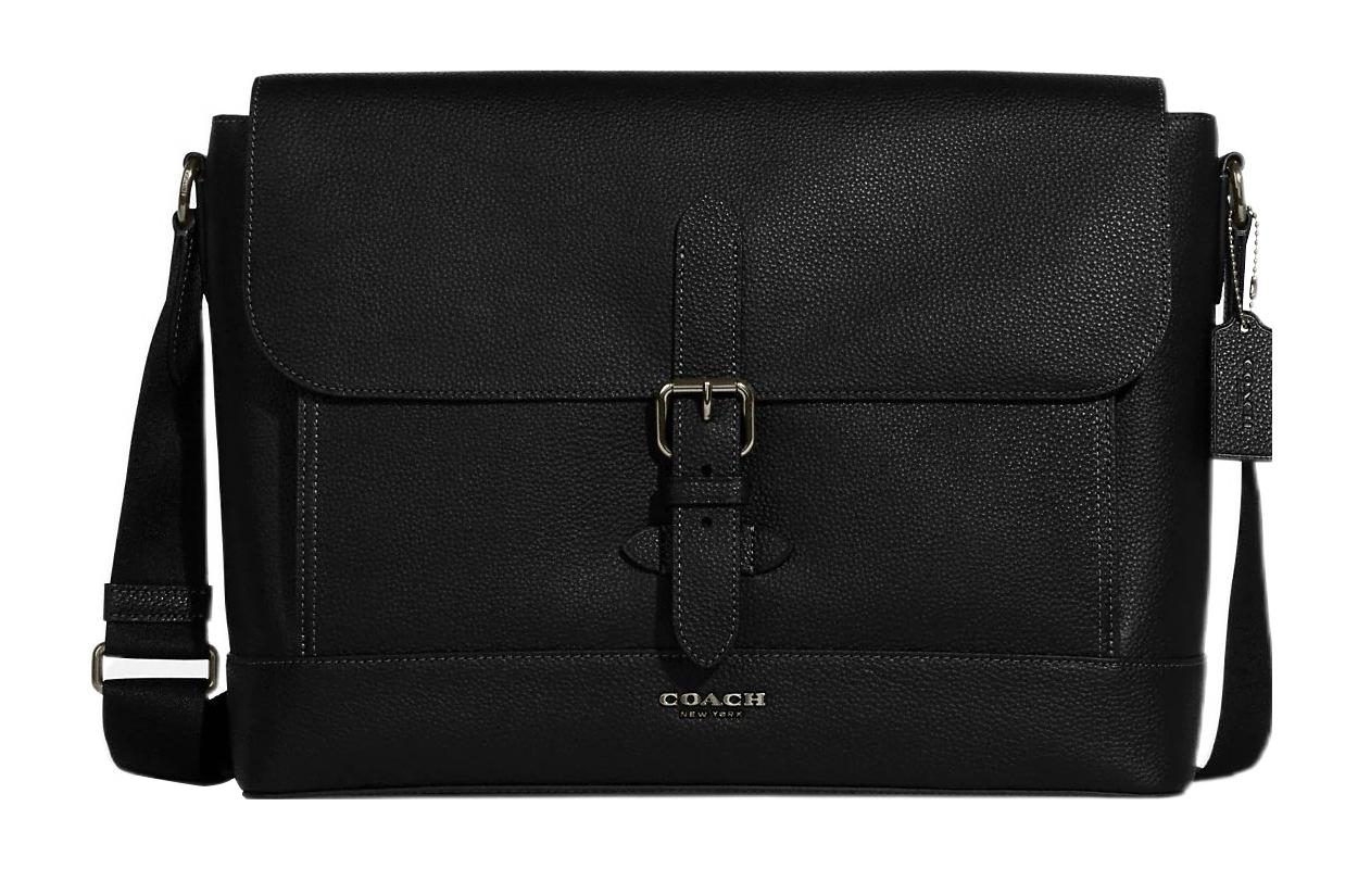 Hudson Кожаная Сумка-мессенджер Через плечо Большого размера Мужская Черная COACH
Hudson Кожаная Сумка-мессенджер Через плечо Большого размера Мужская Черная COACH