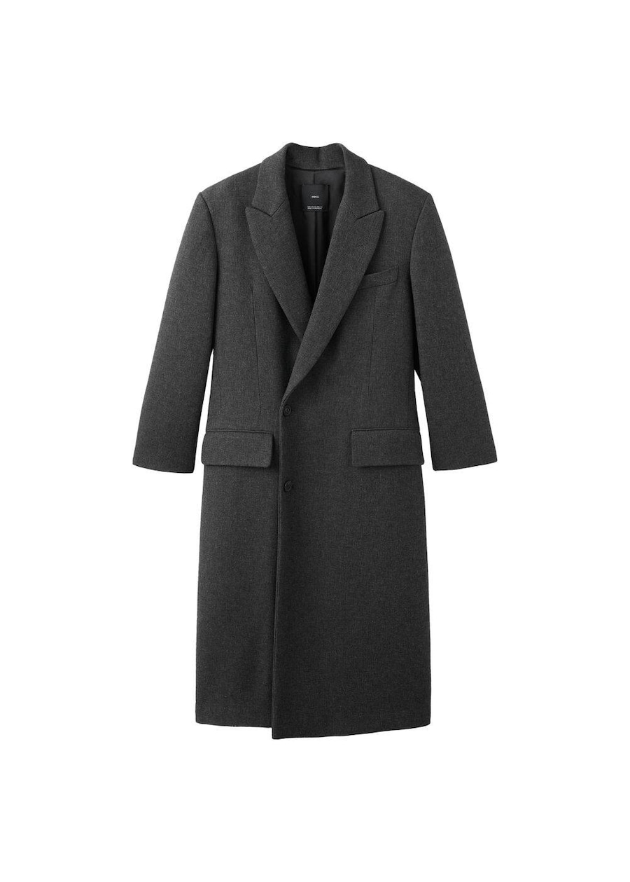 Пальто межсезонное MANGO, антрацит
Пальто межсезонное MANGO, антрацит