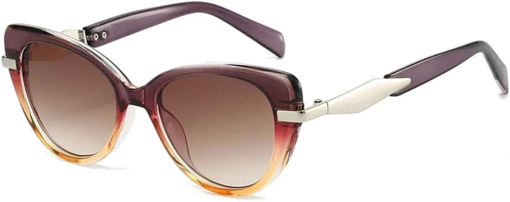 Модные солнцезащитные очки «кошачий глаз» для женщин, винтажные, в стиле панк, роскошные, дизайнерские, популярные, для активного отдыха и вождения SZVVBKK, Purple Orange Tea
Модные солнцезащитные очки «кошачий глаз» для женщин, винтажные, в стиле панк, роскошные, дизайнерские, популярные, для активного отдыха и вождения SZVVBKK, Purple Orange Tea