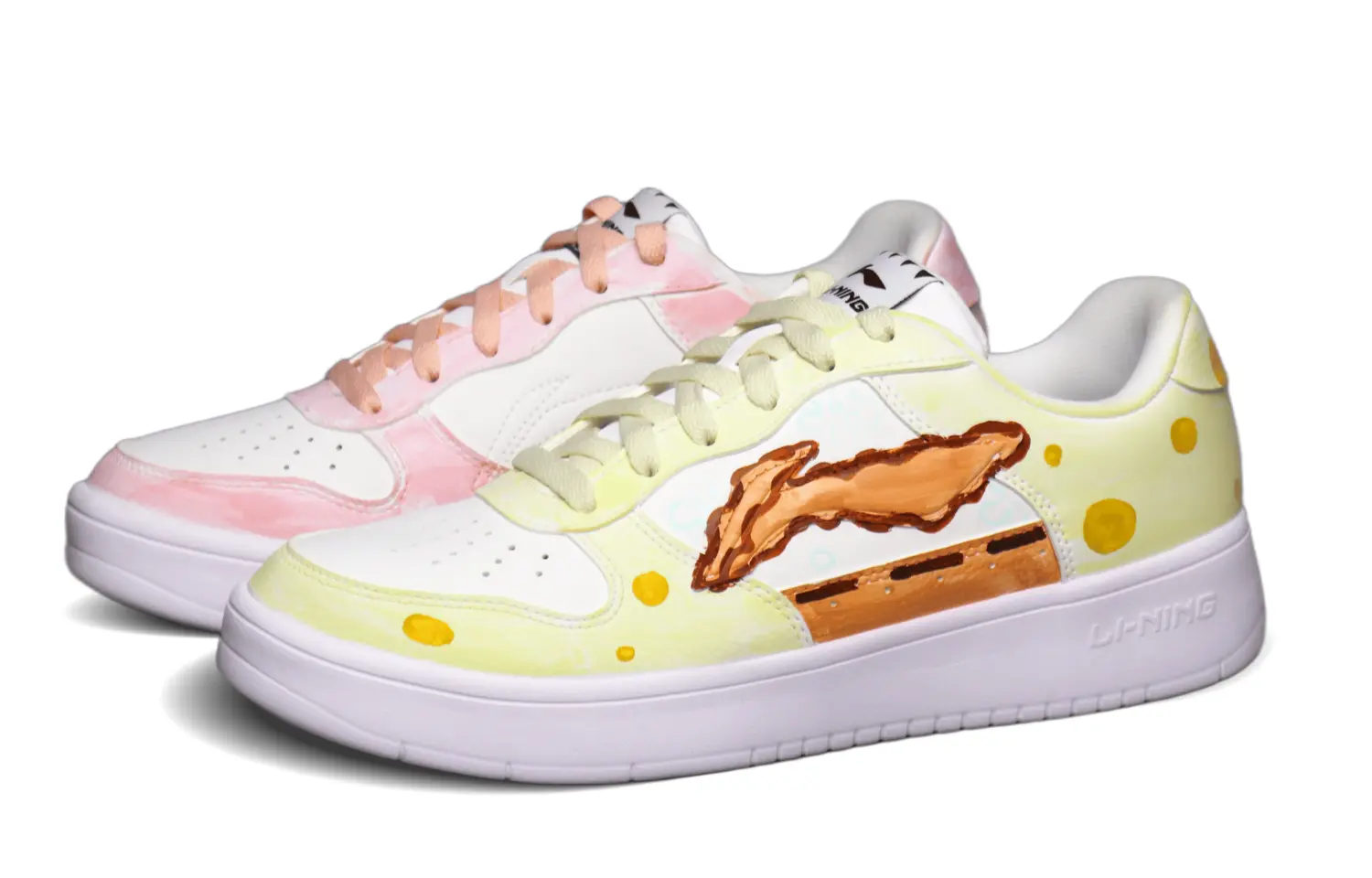 LINING Кроссовки для скейтборда Pontoon Boats, нескользящие и износостойкие, дышащие, низкие, мужские, желто-розовые, разные цвета 
LINING Кроссовки для скейтборда Pontoon Boats, нескользящие и износостойкие, дышащие, низкие, мужские, желто-розовые, разные цвета