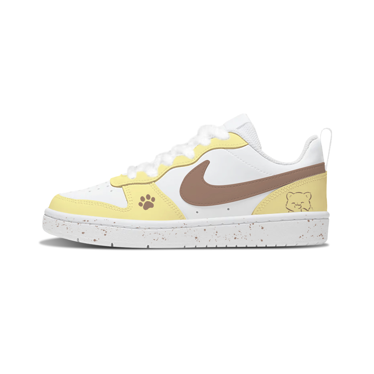 Nike Кроссовки Court Borough Cheese Bear Slip Resistant Abrasion Resistant Shock Absorbers Low top Skateboard Shoes White Kids'
Nike Кроссовки Court Borough Cheese Bear Slip Resistant Abrasion Resistant Shock Absorbers Low top Skateboard Shoes White Kids'