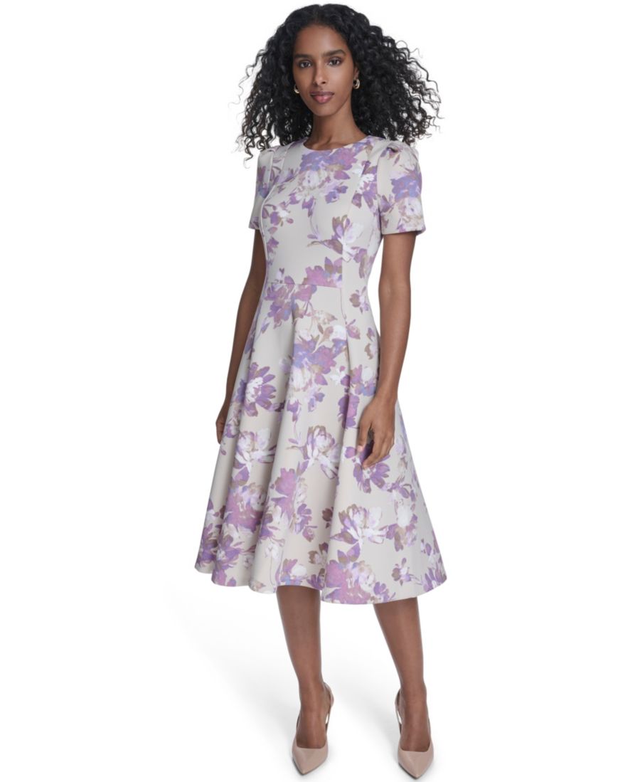 Женское миди-платье с короткими рукавами из ткани дайвинг Calvin Klein, Khaki/Regal Multi
Женское миди-платье с короткими рукавами из ткани дайвинг Calvin Klein, Khaki/Regal Multi