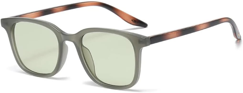 Популярные модные женские солнцезащитные очки в стиле ретро с контрастными цветовыми оттенками и защитой от УФ-излучения UV400. Мужские трендовые матовые градиентные очки UUPTTPL, Matte Grey Green
Популярные модные женские солнцезащитные очки в стиле ретро с контрастными цветовыми оттенками и защитой от УФ-излучения UV400. Мужские трендовые матовые градиентные очки UUPTTPL, Matte Grey Green