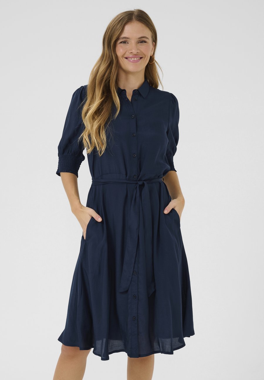 Платье Kaffe Shirt dress, Midnight Marine/Dark Blue
Платье Kaffe Shirt dress, Midnight Marine/Dark Blue