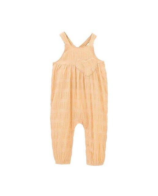 Комбинезон для девочки с вышивкой желтого сердца Dadati, желтый
Комбинезон для девочки с вышивкой желтого сердца Dadati, желтый