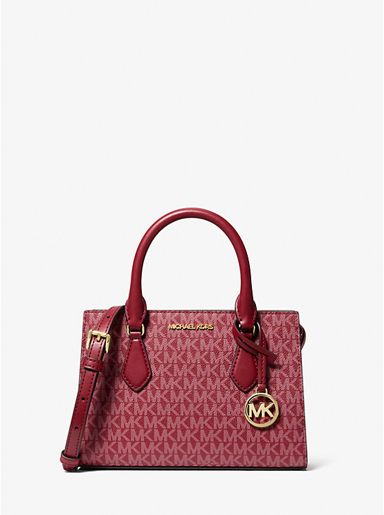 Маленькая сумка Sheila с фирменным логотипом Michael Kors, красный 
Маленькая сумка Sheila с фирменным логотипом Michael Kors, красный