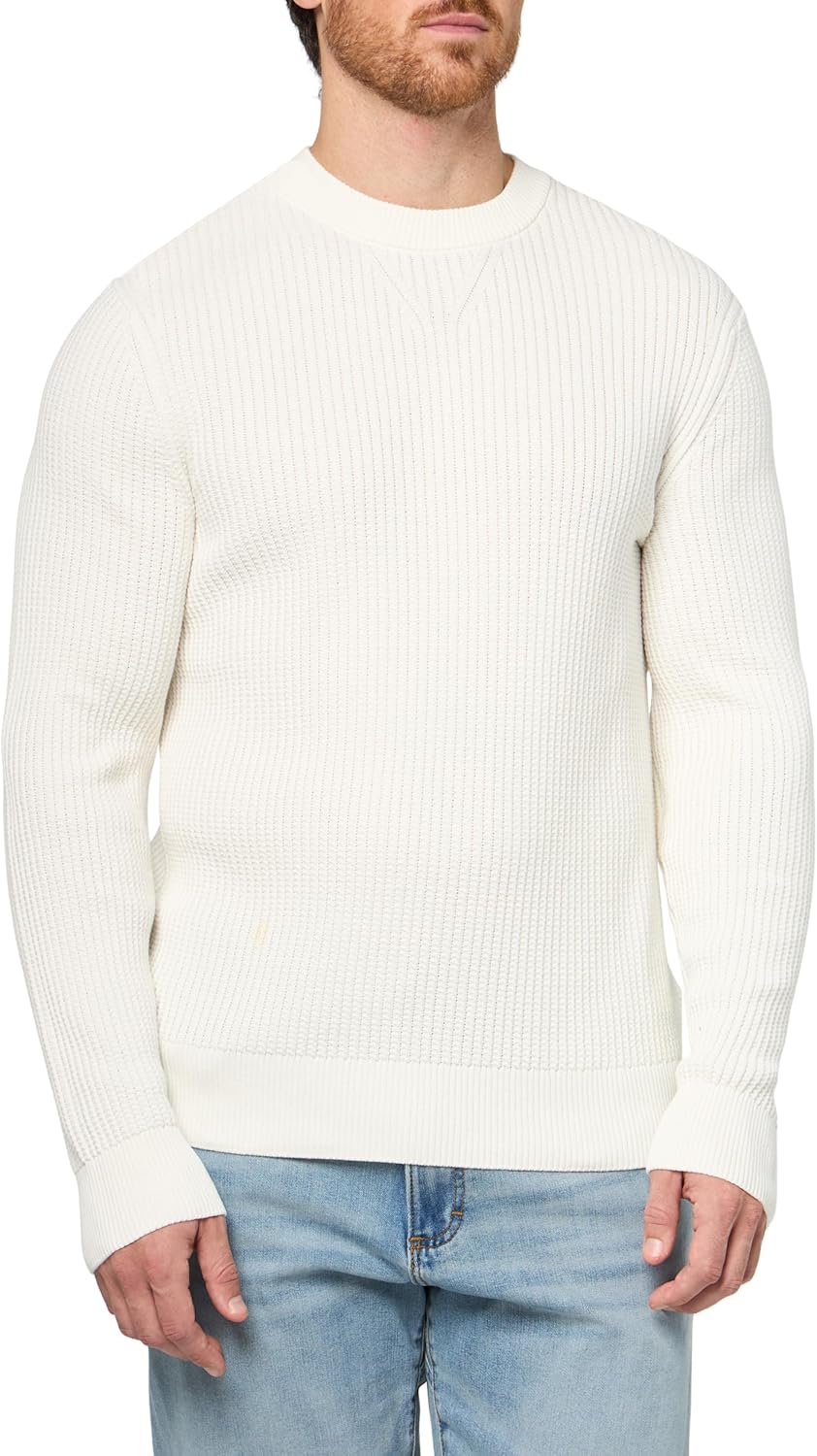 Толстовка BOSS Basket Weave Knit Pullover, Blanc De Blanc
Толстовка BOSS Basket Weave Knit Pullover, Blanc De Blanc