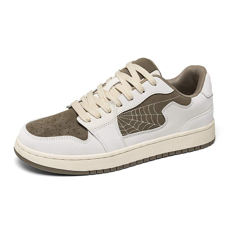 TONYBEAR Антискользящие износостойкие низкие скейтерские кеды мужские белый хаки, цвет White Khaki
TONYBEAR Антискользящие износостойкие низкие скейтерские кеды мужские белый хаки, цвет White Khaki