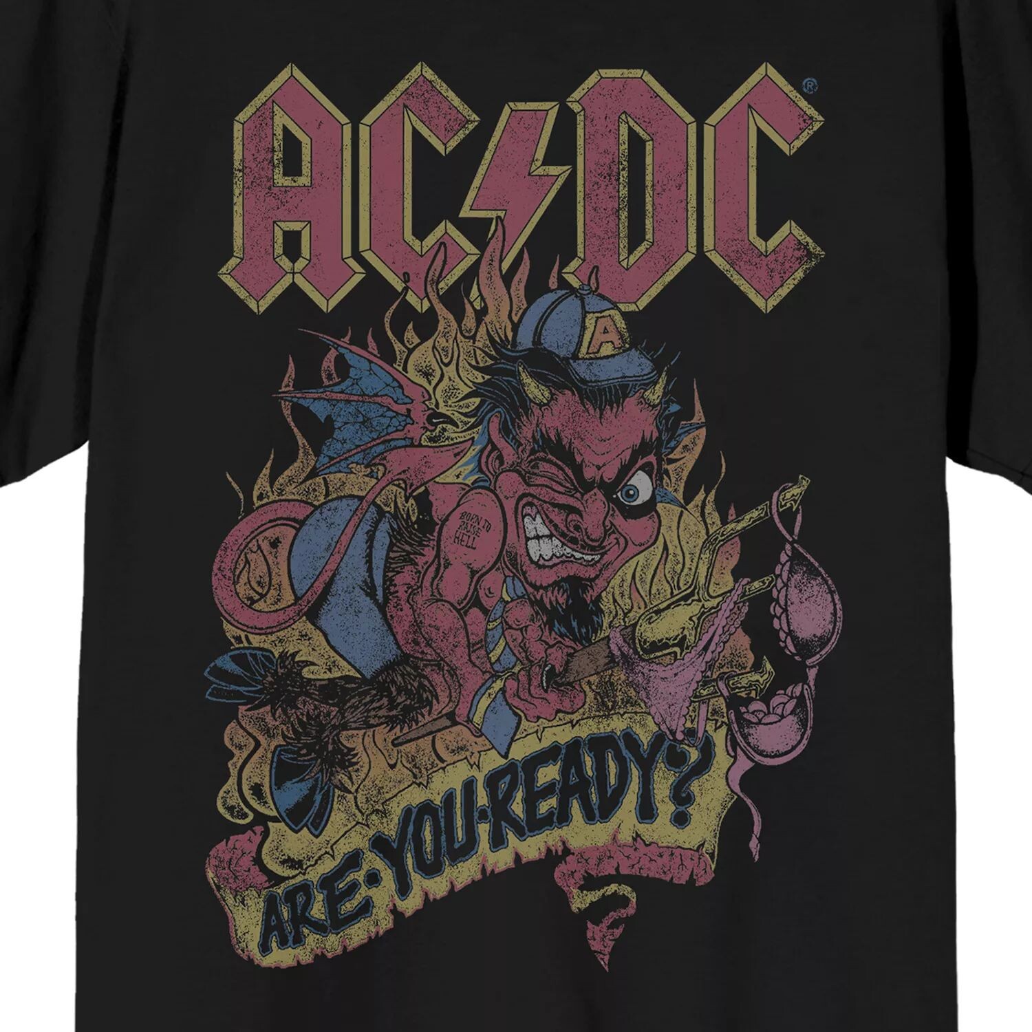 Мужская футболка AC/DC Are You Ready Licensed Character
Мужская футболка AC/DC Are You Ready Licensed Character