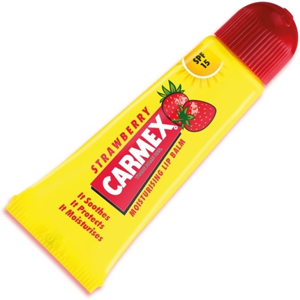 Бальзам для губ со вкусом клубники, тюбик 10 г Carmex
Бальзам для губ со вкусом клубники, тюбик 10 г Carmex