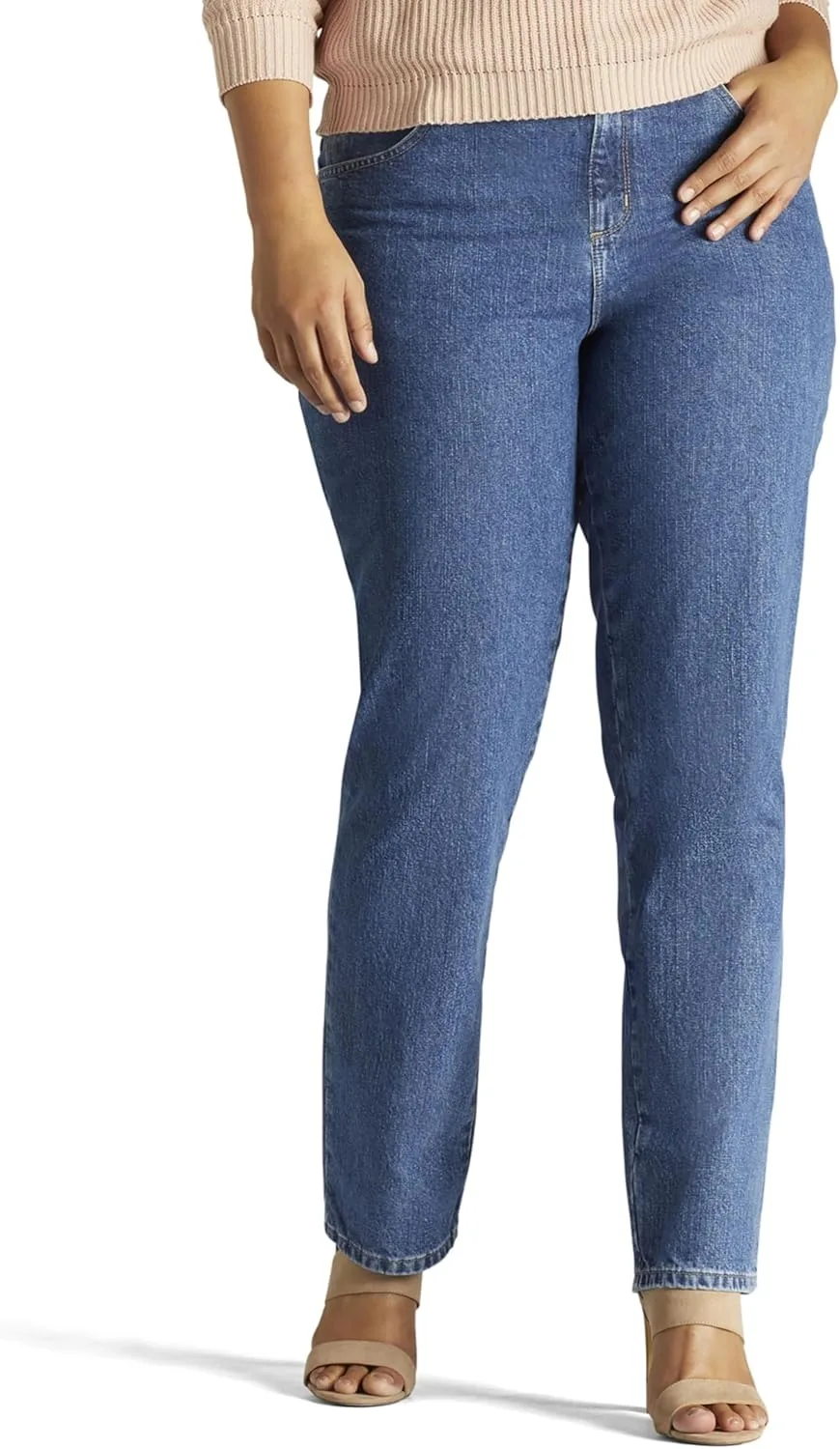 Lee Женские джинсы Plus Size Relaxed Fit Straight Leg
Lee Женские джинсы Plus Size Relaxed Fit Straight Leg