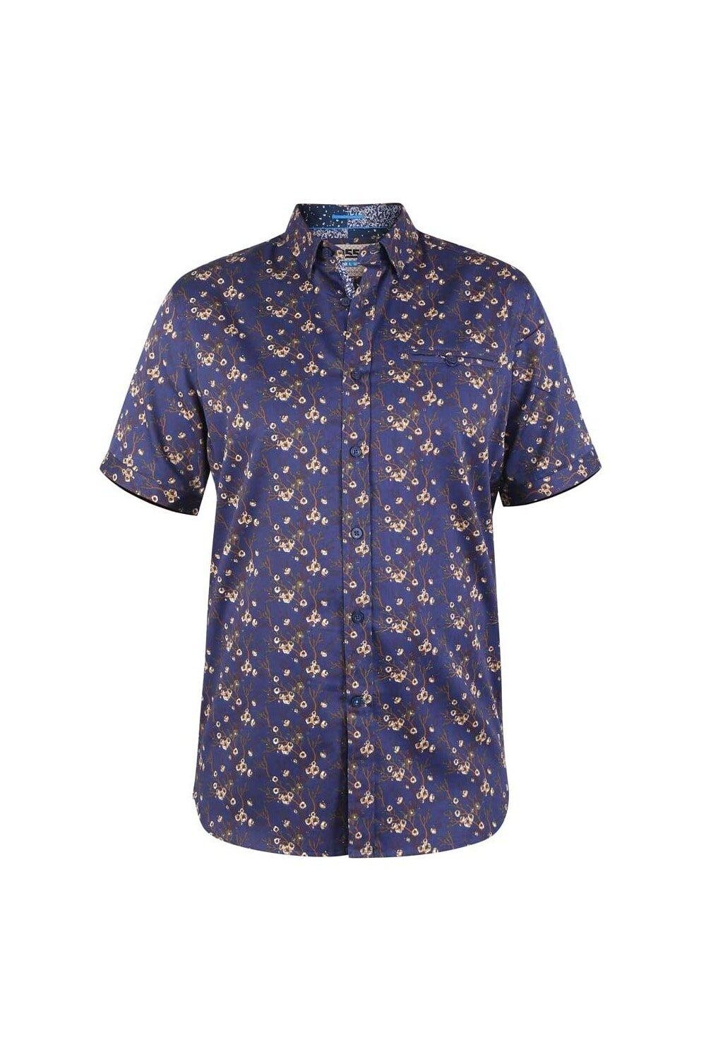 Kingston D555 Рубашка с короткими рукавами и цветочным принтом Duke Clothing, синий
Kingston D555 Рубашка с короткими рукавами и цветочным принтом Duke Clothing, синий