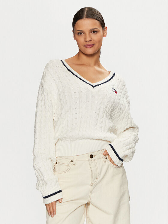 Свитер обычного кроя Tommy Jeans, экрю
Свитер обычного кроя Tommy Jeans, экрю