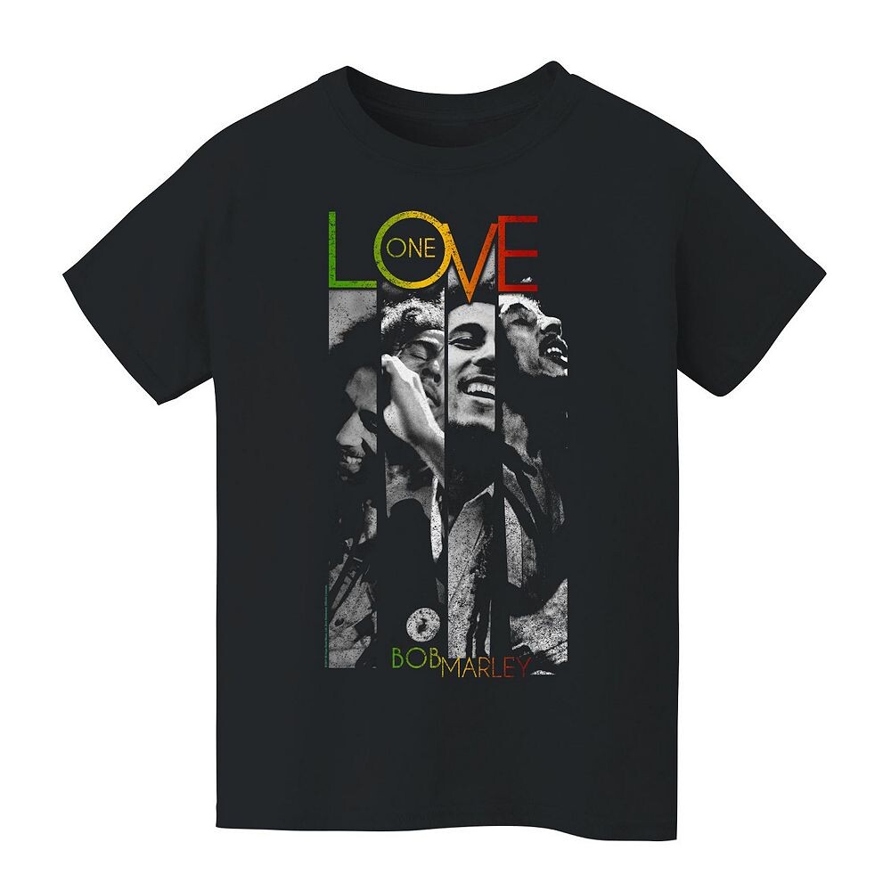 Детская футболка с рисунком Bob Marley One Love Stripes 8–20 лет Licensed Character, черный
Детская футболка с рисунком Bob Marley One Love Stripes 8–20 лет Licensed Character, черный