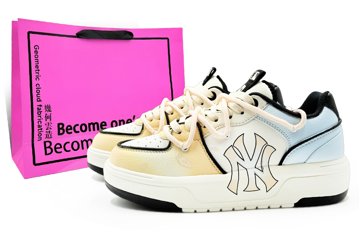 MLB Толстые износостойкие низкие кеды для скейтбординга, унисекс, желто-синий
MLB Толстые износостойкие низкие кеды для скейтбординга, унисекс, желто-синий