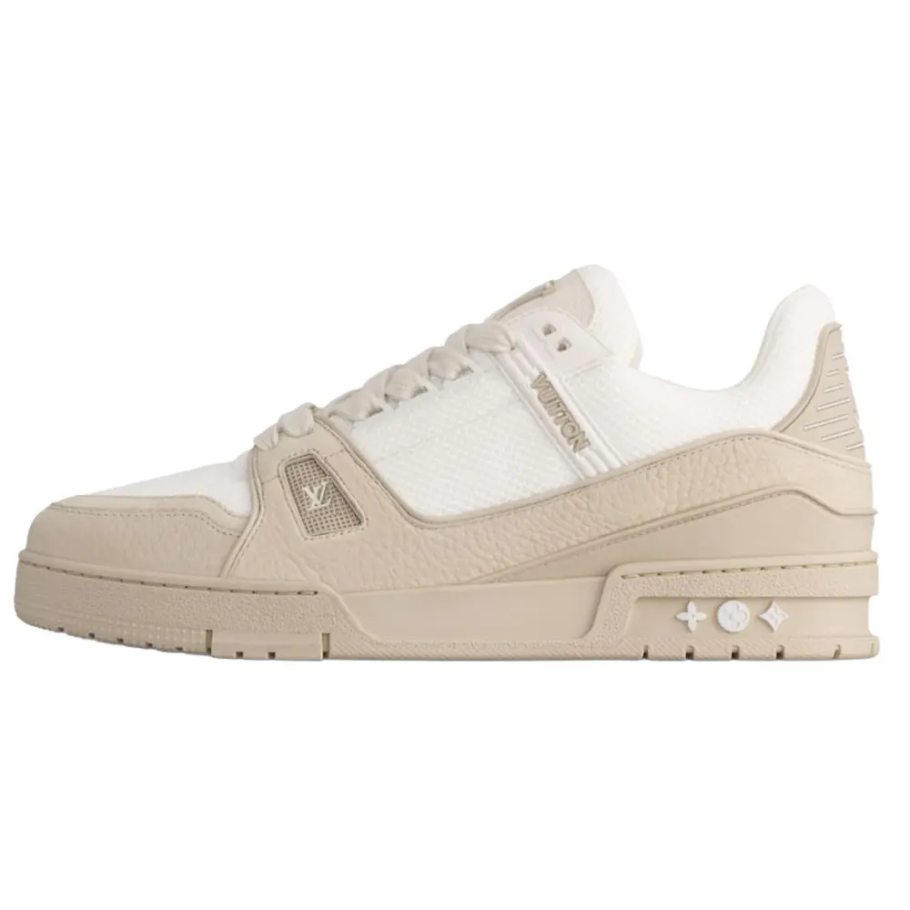 LOUIS VUITTON Кроссовки для скейтбординга Trainer Low Top, бежевые, мужские
LOUIS VUITTON Кроссовки для скейтбординга Trainer Low Top, бежевые, мужские