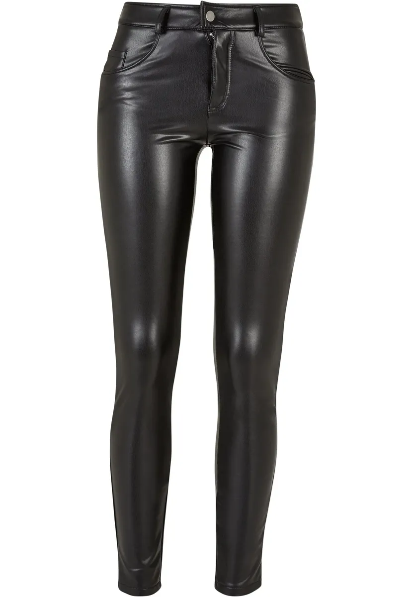 Тканевые брюки URBAN CLASSICS " Urban Classics Women's Ladies Mid Waist Synthetic Leather Pants" (1 шт.), черный
Тканевые брюки URBAN CLASSICS " Urban Classics Women's Ladies Mid Waist Synthetic Leather Pants" (1 шт.), черный