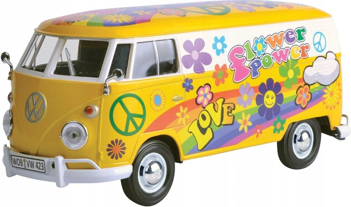 Motormax, VW Type 2 T1 Flower Power 1:24 Motormax 79575
Motormax, VW Type 2 T1 Flower Power 1:24 Motormax 79575