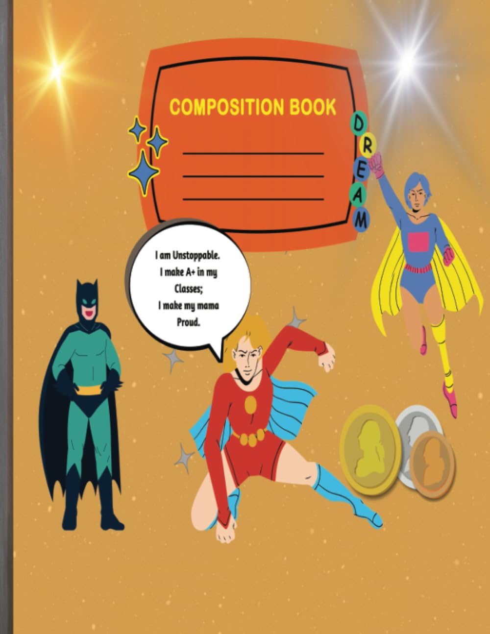 SuperHero Composition Notebook for Primary, Preschool, Elementary, & Middle School Children| For all Age Groups (Independently published)
SuperHero Composition Notebook for Primary, Preschool, Elementary, & Middle School Children| For all Age Groups (Independently published)