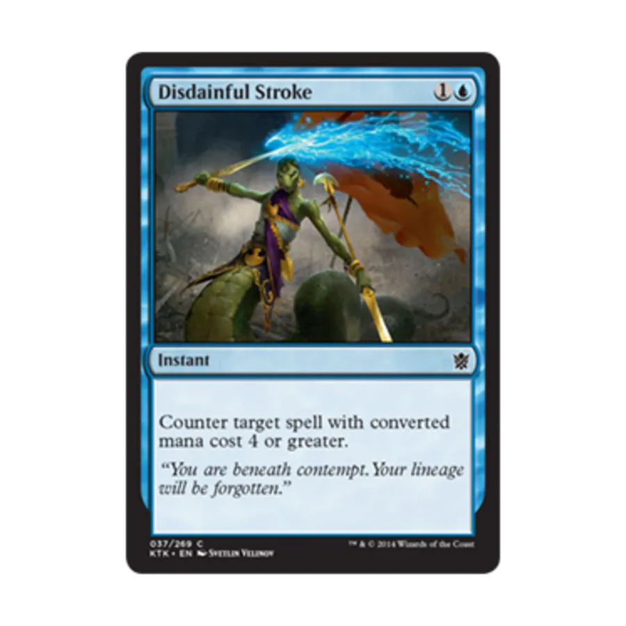 CCG Презрительный удар (С), MTG - Khans of Tarkir
CCG Презрительный удар (С), MTG - Khans of Tarkir