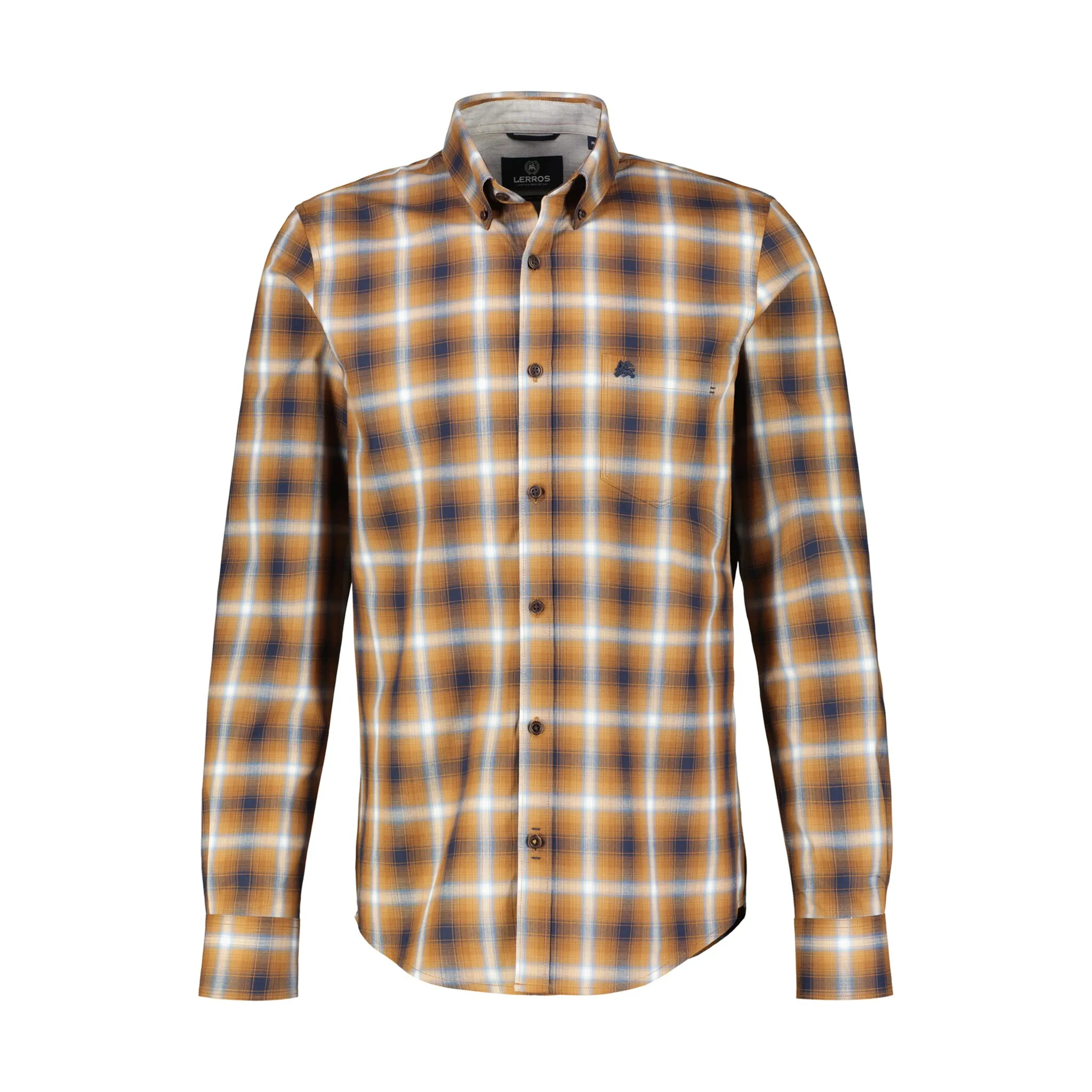 Рубашка LERROS в клетку "Рубашка LERROS с длинными рукавами, структура "елочка", клетка", коричневый
Рубашка LERROS в клетку "Рубашка LERROS с длинными рукавами, структура "елочка", клетка", коричневый