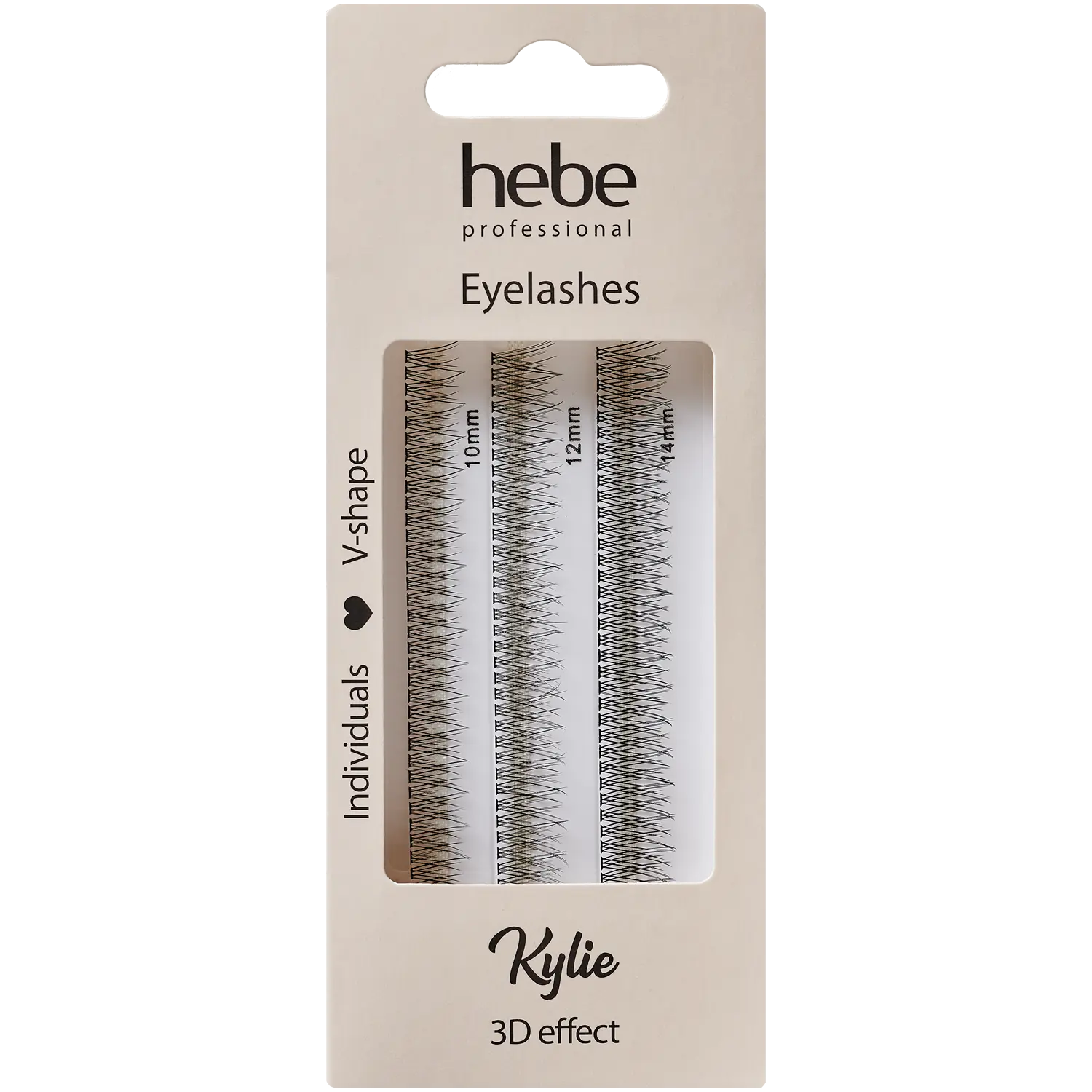 Пучки накладных ресниц Hebe Professional Kylie, 1 упаковка 
Пучки накладных ресниц Hebe Professional Kylie, 1 упаковка