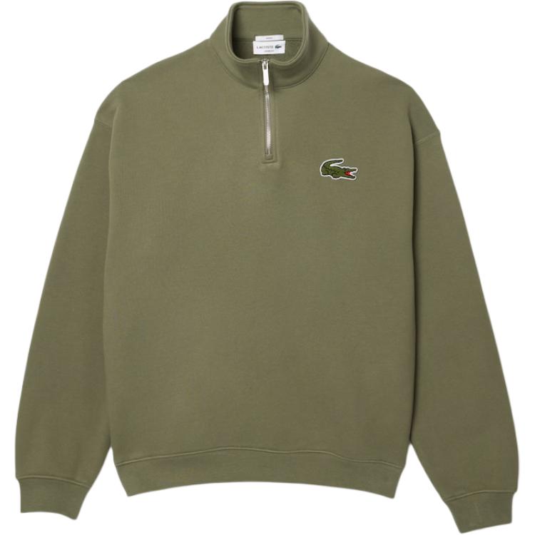 Свитшот с аппликацией логотипа LACOSTE, хаки
Свитшот с аппликацией логотипа LACOSTE, хаки