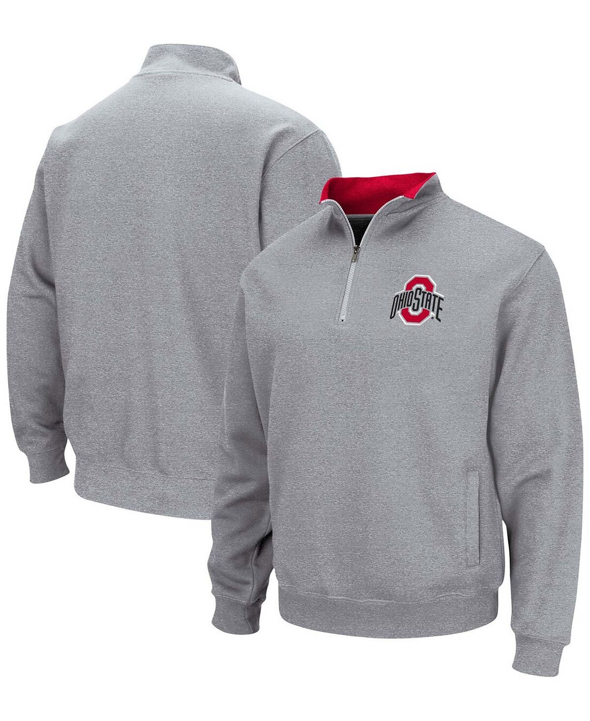 Мужская куртка с молнией на четверть и логотипом Heather Grey Ohio State Buckeyes Tortugas Team Colosseum
Мужская куртка с молнией на четверть и логотипом Heather Grey Ohio State Buckeyes Tortugas Team Colosseum