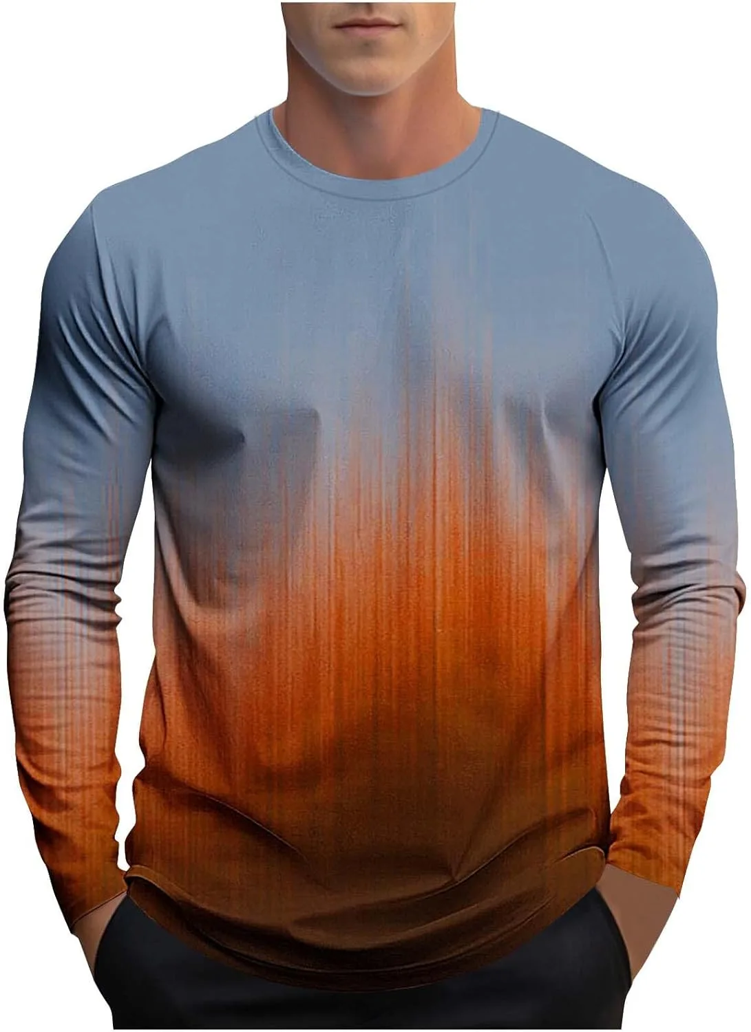 Мужская футболка с длинным рукавом в стиле тай-дай, Casual, Crewneck, Pullover, S-4XL
Мужская футболка с длинным рукавом в стиле тай-дай, Casual, Crewneck, Pullover, S-4XL