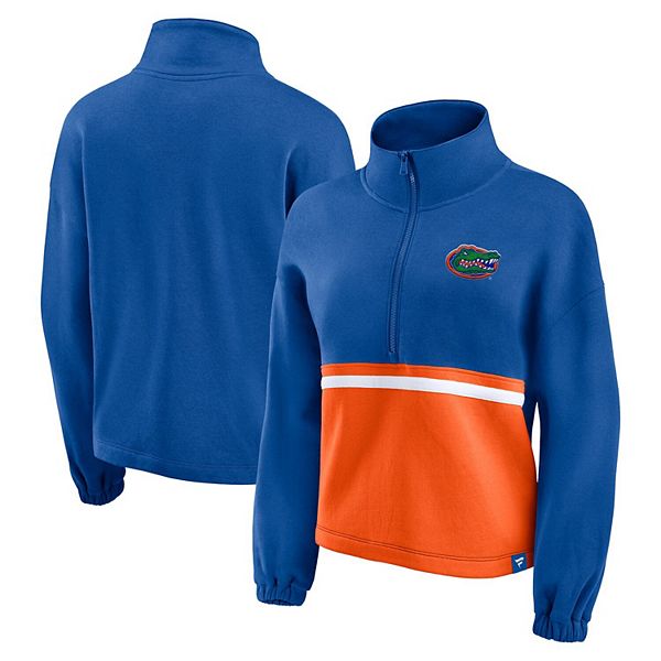 Женская флисовая толстовка-полузип с логотипом Florida Gators Unbranded
Женская флисовая толстовка-полузип с логотипом Florida Gators Unbranded
