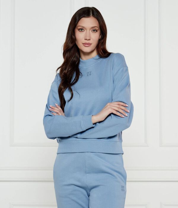 Свитер даксандрия Relaxed fit Hugo, синий 
Свитер даксандрия Relaxed fit Hugo, синий