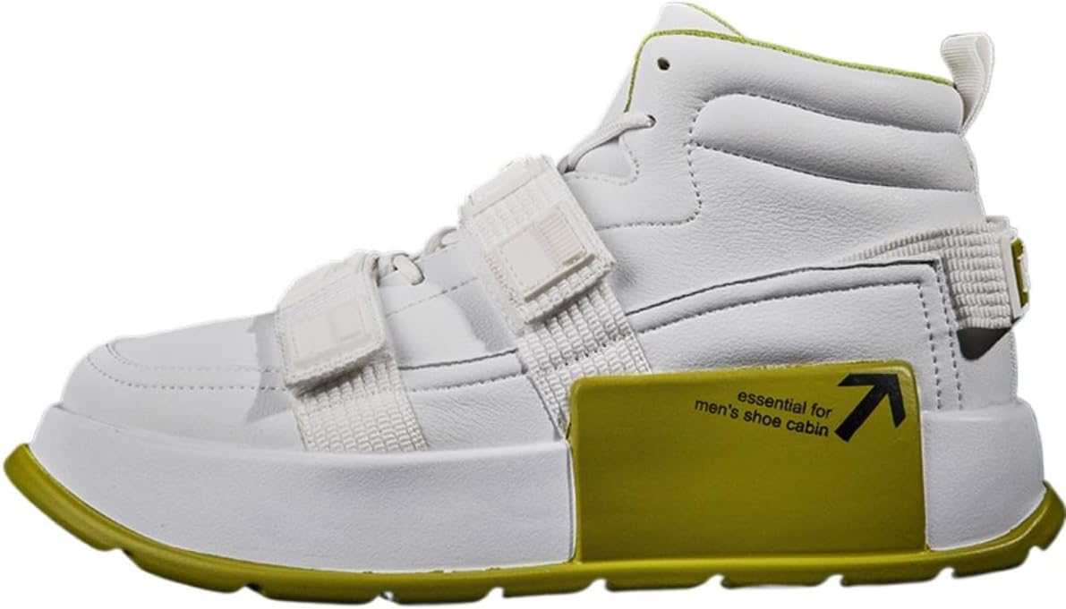 Кроссовки ZIXCPLAZ Modern Chic Y2K на платформе для мужчин, увеличение роста на 5 см, удобные повседневные сандалии с застежкой и смелым дизайном, белый
Кроссовки ZIXCPLAZ Modern Chic Y2K на платформе для мужчин, увеличение роста на 5 см, удобные повседневные сандалии с застежкой и смелым дизайном, белый