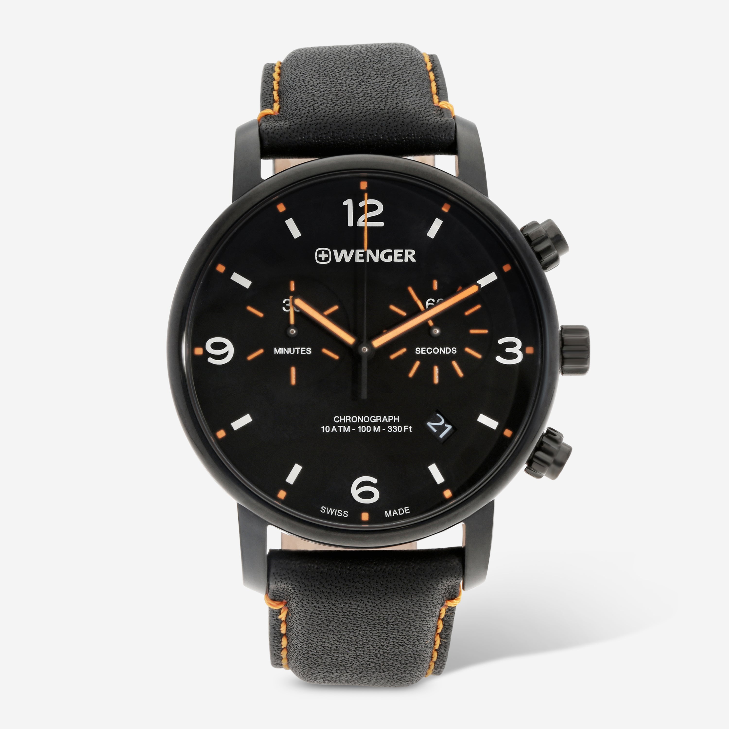 Часы Wenger Swiss Army мужские 01.1743.114 Urban Metro Chronograph с черным циферблатом 44 мм
Часы Wenger Swiss Army мужские 01.1743.114 Urban Metro Chronograph с черным циферблатом 44 мм