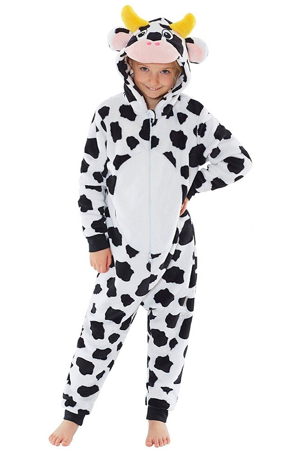 Комбинезон из коровьего флиса Animal Crazy, белый
Комбинезон из коровьего флиса Animal Crazy, белый