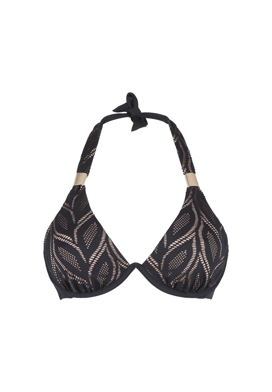 Верх бикини на косточках LINGADORE, черный 
Верх бикини на косточках LINGADORE, черный