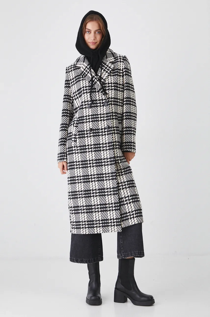 Плащ с добавлением шерсти Medicine, черный
Плащ с добавлением шерсти Medicine, черный