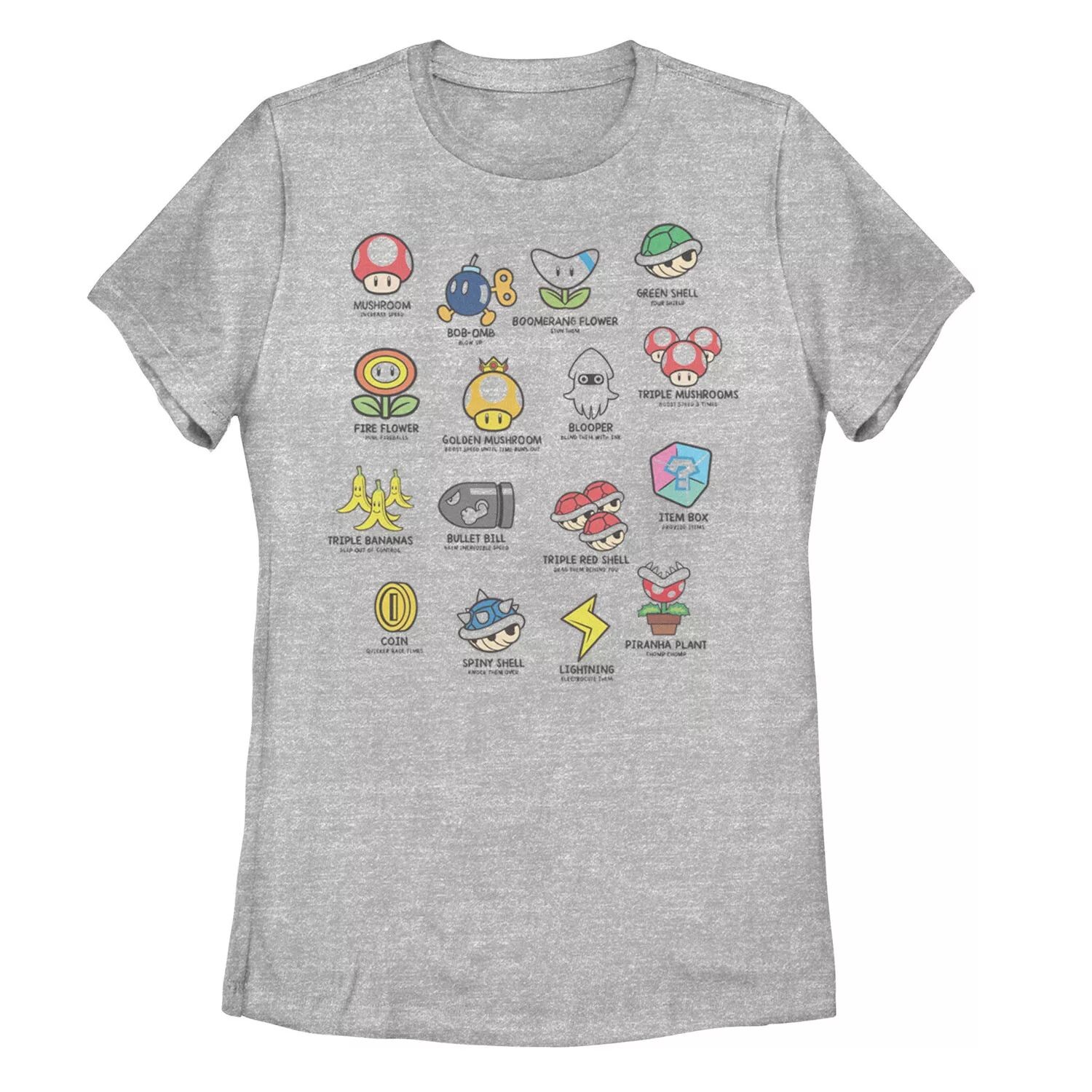 Футболка Mario Kart Items для юниоров Licensed Character
Футболка Mario Kart Items для юниоров Licensed Character