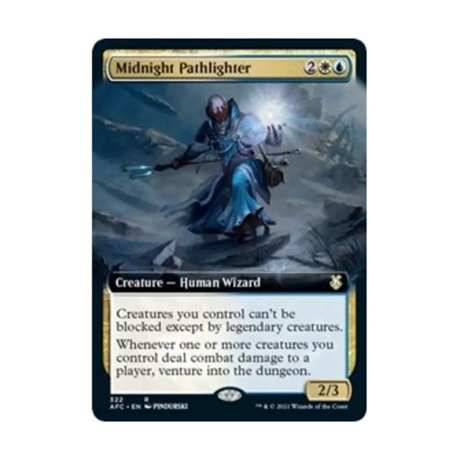 CCG Полуночный следопыт (расширенная иллюстрация) ( клавиша R), MTG - Commander: Adventures in the Forgotten Realms
CCG Полуночный следопыт (расширенная иллюстрация) ( клавиша R), MTG - Commander: Adventures in the Forgotten Realms