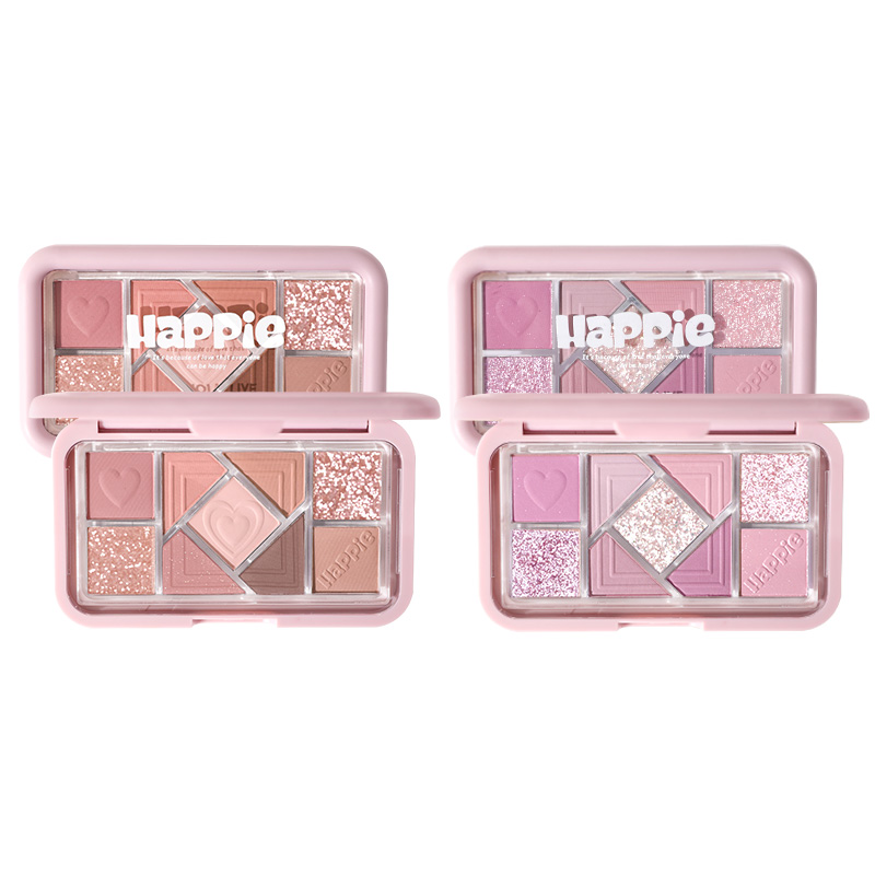 Hold Live Маленькая розовая палетка с девятью цветами теней для век, легко растушевываются, шиммер, натуральный
Hold Live Маленькая розовая палетка с девятью цветами теней для век, легко растушевываются, шиммер, натуральный